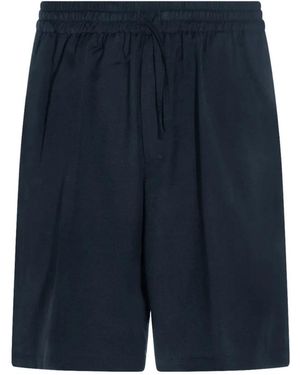 Seven Gauge Shorts Met Trekkoord En Zakken - Blauw