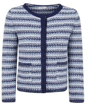Charlott Blaue Jacke Für Frauen