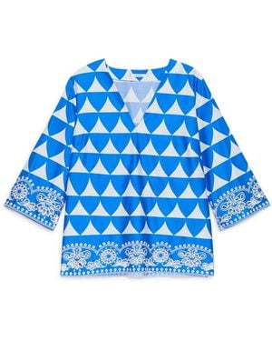 Maliparmi Blouses - Blue