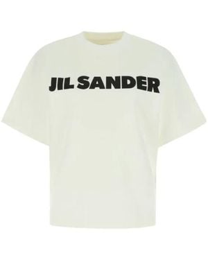 Jil Sander T-Shirts - Blanc
