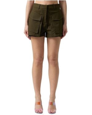 FEDERICA TOSI Short Shorts - Green