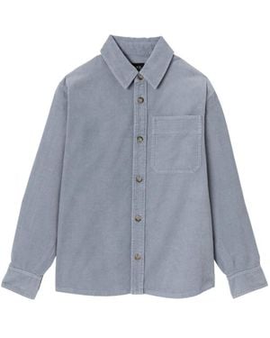 A.P.C. Overhemden ,Blauw ,Katoen Basile Overshirt