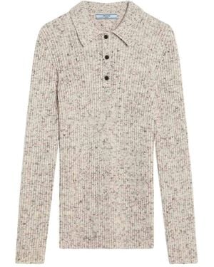 Prada Maglia Serafino - Weiß