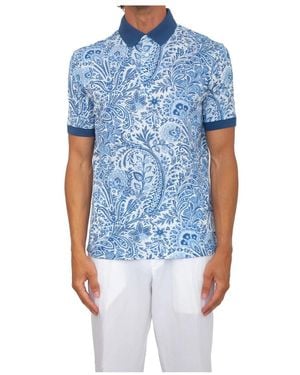 Etro Polo Shirts - Azul