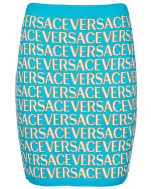 Versace Short Skirts - Azul