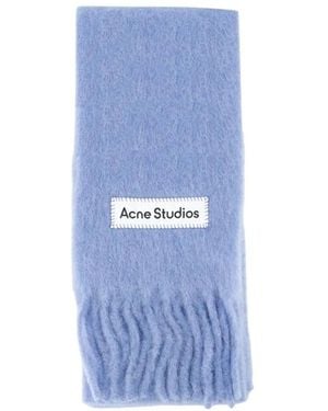 Acne Studios Winter Scarves - Blue