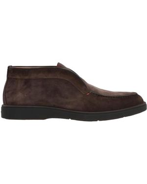 Santoni Stijlvolle Mocassins - Bruin