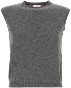 Ferragamo Sleeveless Tops - Grey