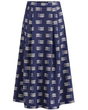 Marella Rokken ,Blauw ,Midi Skirts