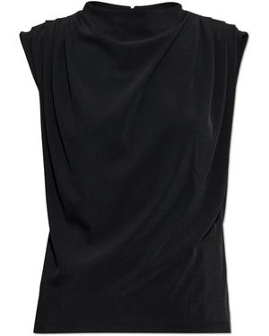 AllSaints Tops ,Zwart ,Polyester Emerson Top