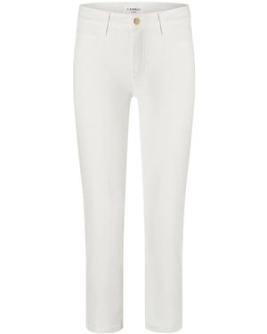 Cambio Slim-Fit Jeans - Blanco