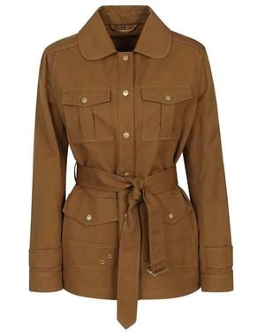 Fay Light Jackets - Brown