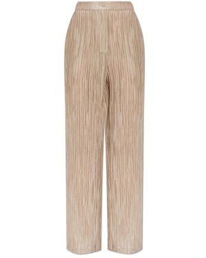 Emporio Armani Wide Trousers - Neutre