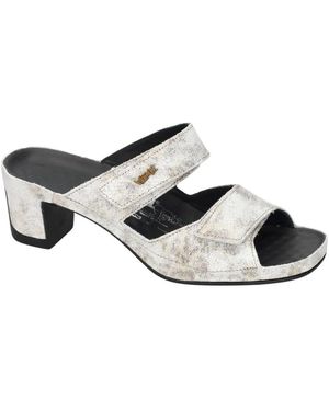 Vital Joy Blokhak Mules - Zwart