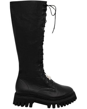 IRO Lace-Up Boots - Noir