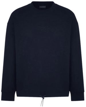 Emporio Armani Sweatshirts - Blue