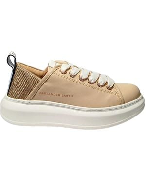 Alexander Smith Trainers - Natural