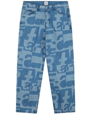 Arte' Loose-Fit Jeans - Azul