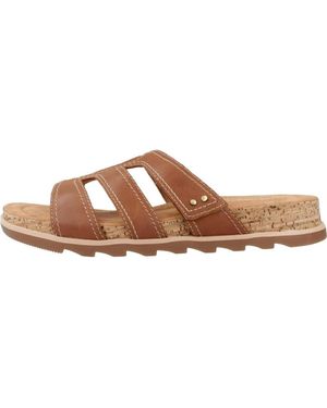 Clarks Yacht Coral Sliders - Bruin