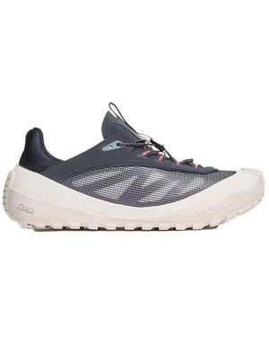 Moncler Fitness ,Blauw ,Suède Trailgrip Lp Suède & Nubuck Sneaker