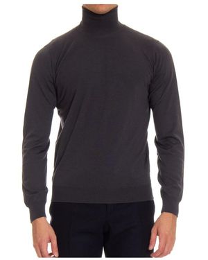 Drumohr Turtlenecks - Blue