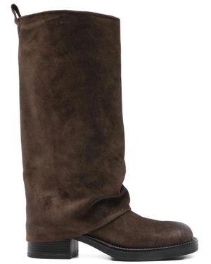 GISÉL MOIRÉ Damenstiefel - Braun