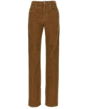 Saint Laurent Broeken ,Bruin ,Katoen Clyde Pants