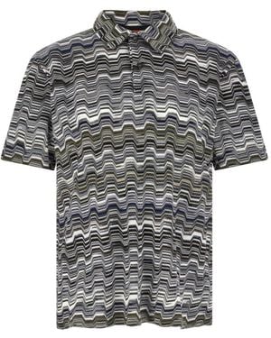 Missoni Polo Shirts - Grey