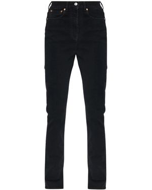 Balmain Straight Jeans - Noir