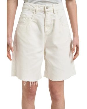 ICON DENIM Denim Shorts - Neutro