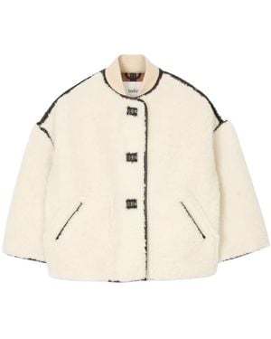 Ba&sh Faux Fur & Shearling Jackets - Natural