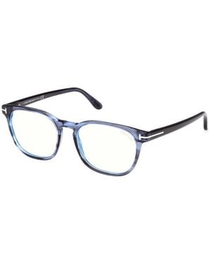 Tom Ford Square Bold Brille - Blau