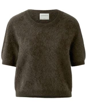 Ouí Strickpullover Mit Rundhalsausschnitt - Grün