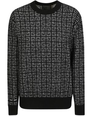 Givenchy Round-Neck Knitwear - Black