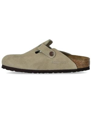 Birkenstock Boston Narrow Fit - Braun