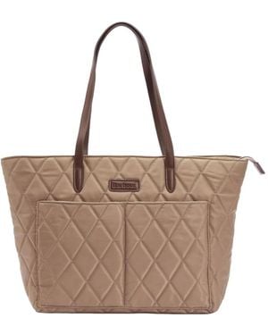 Barbour Tote Bags - Brown