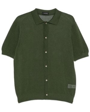 Tagliatore Short Sleeve Shirts - Green