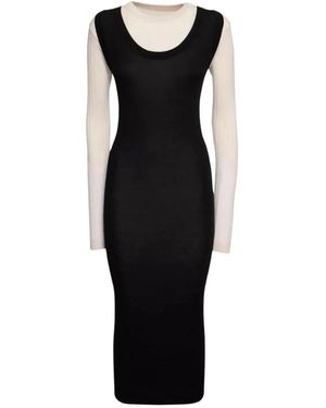 Marni Midi Dresses - Black