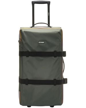 K-Way Large Suitcases - Black