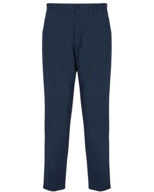 Lanvin Straight Trousers - Blu