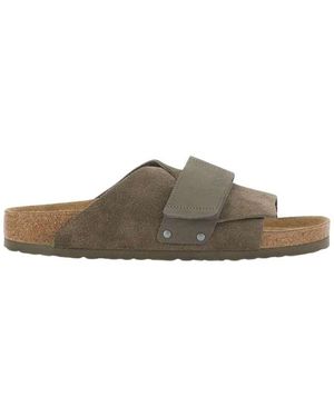 Birkenstock Sliders - Brown