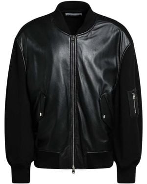 Givenchy Schwarzer Bombermantel