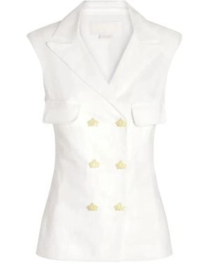 Genny Vests - White