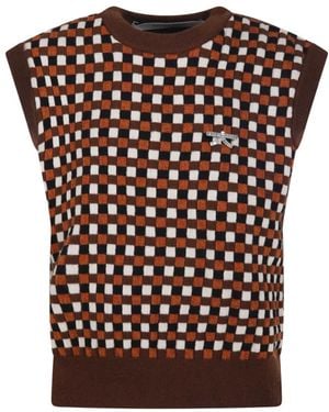 Golden Goose Round-Neck Knitwear - Brown