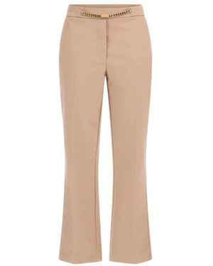 Guess Wide Trousers - Natural
