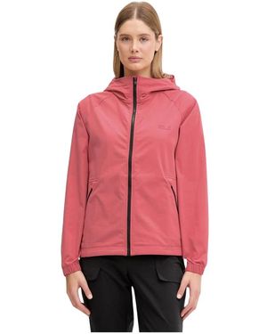 Jack Wolfskin Wind Jackets - Rojo