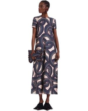 La DoubleJ Swing Dress - Blauw