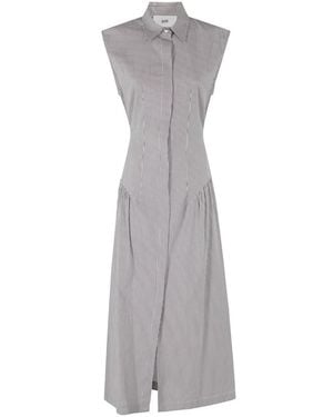 SOLOTRE Shirt Dresses - Grigio