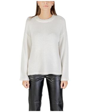 ONLY Round-Neck Knitwear - Gris