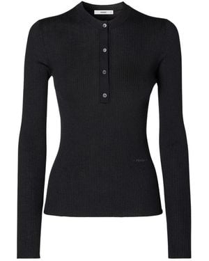 Fendi Round-Neck Knitwear - Negro